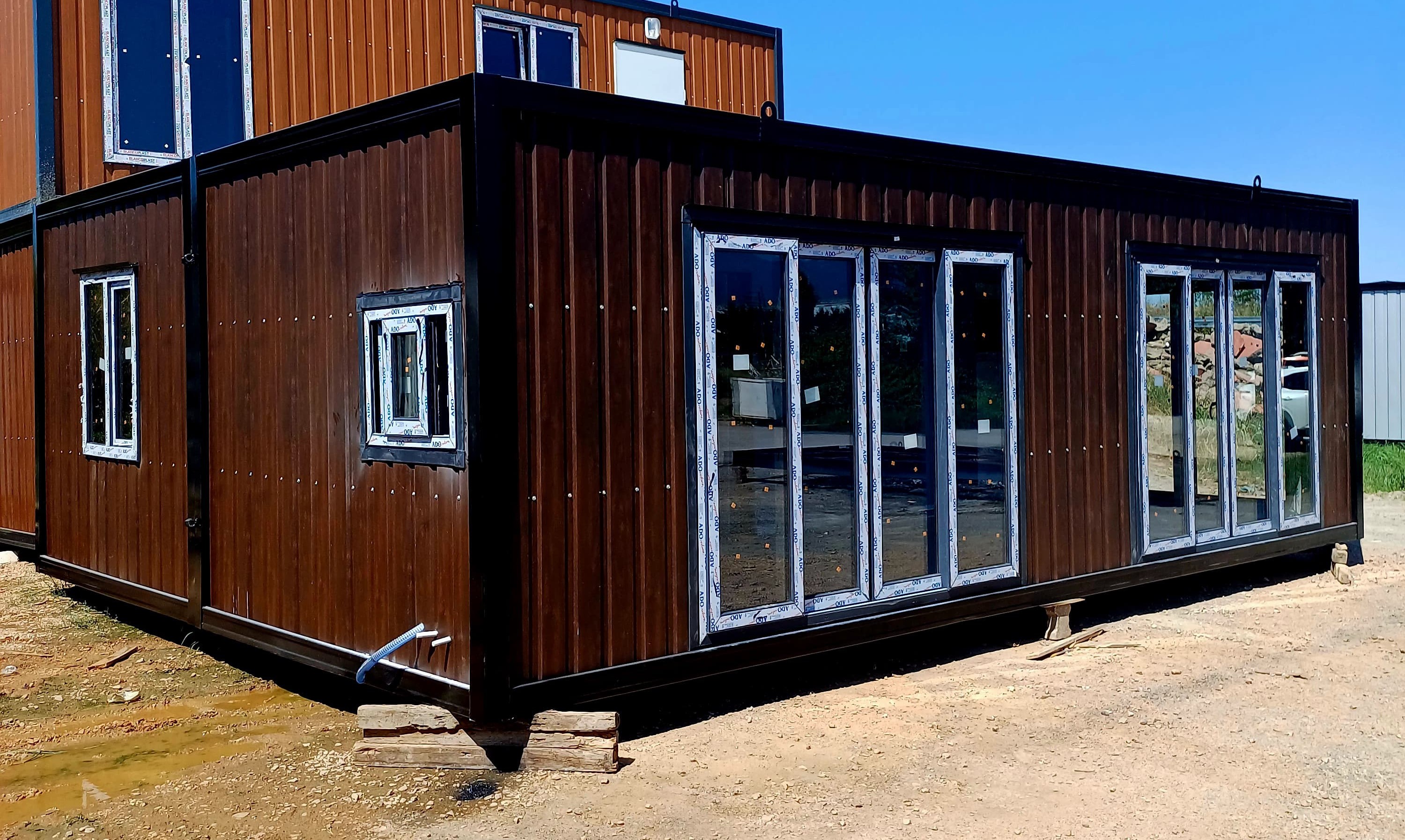 48  M² ÖZEL YAPIM  BİRLEŞİM/ DIŞI ANTRASİT SAC-İÇİ GUARDEX KONTEYNER