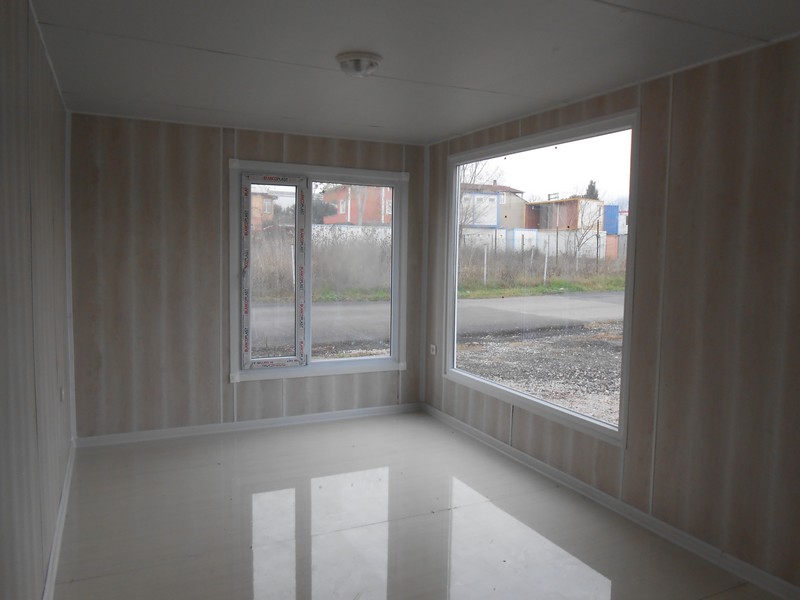 21 M²  TEK ODA DIŞI DESENLİ SAC KAPLAMA-İÇİ LAMİNA KONTEYNER/FULL