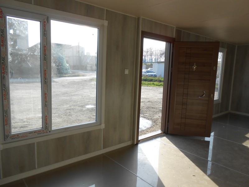 48 M² DIŞI SAC-İÇİ LAMİNA BİRLEŞİM KONTEYNER/2+1 MODEL