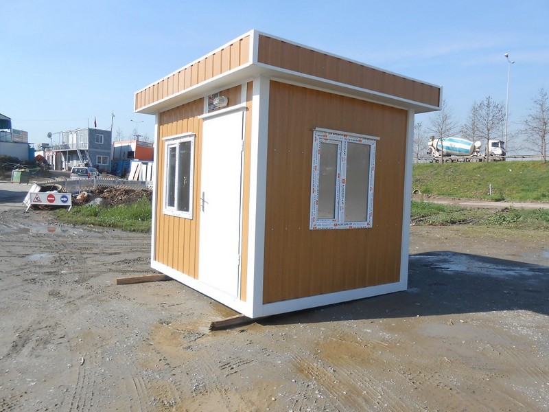 2,5X3 AHŞAP DESENLİ SAC GÜVENLİK KONTEYNER
