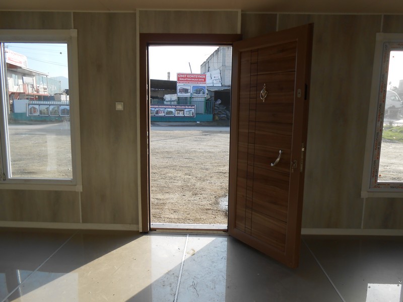 48 M² DIŞI SAC-İÇİ LAMİNA BİRLEŞİM KONTEYNER/2+1 MODEL