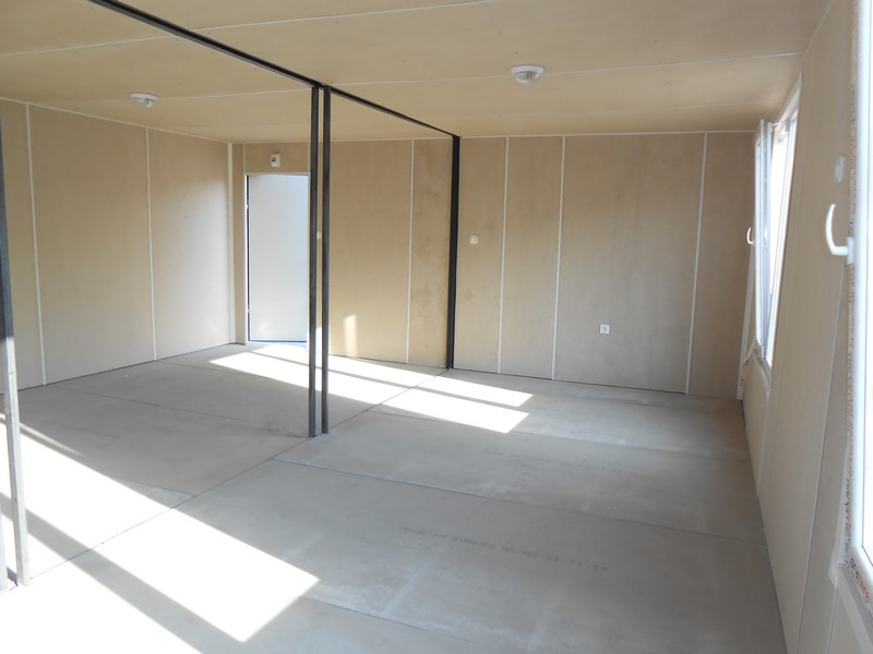 4 Adet 42 M² BIRLESIM CATILI KONTEYNER-DIŞI AHŞAP DESENLİ SAC-İÇİ BETOPAN/FULL
