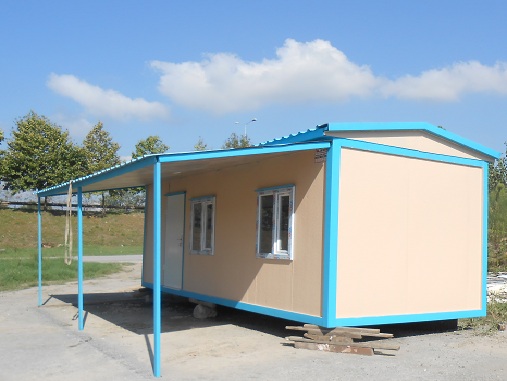 21 M² ÇATI+SUNDURMALI İÇİ AHŞAP-DIŞI BETOPAN KONTEYNER