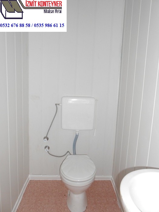 21 M² ÇATILI-SUNDURMALI- DIŞI BOYALI BETOPAN-İÇİ LAMİNA KONTEYNER/FULL