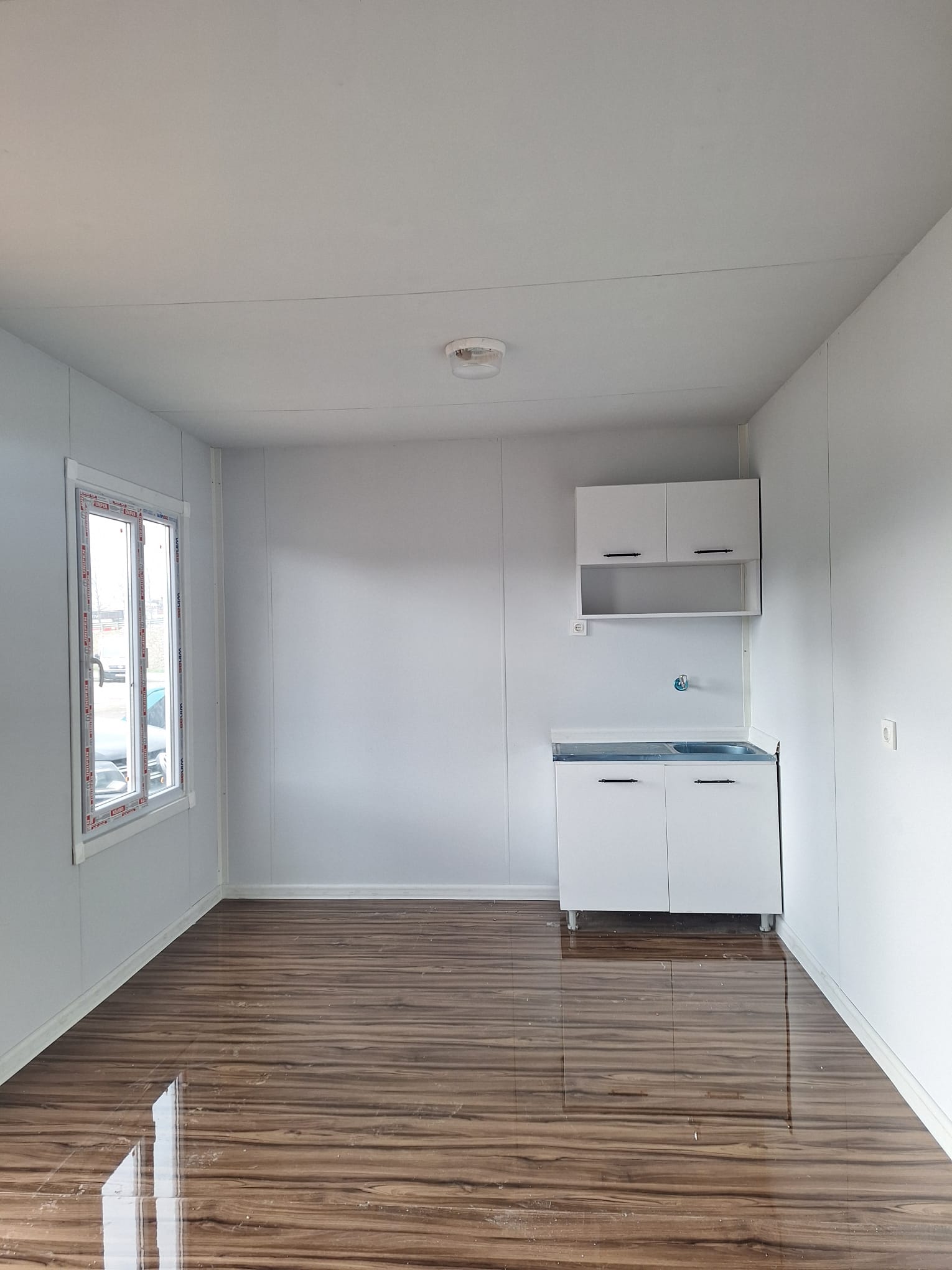 3X5 15 M² METALİK GRİ SAC KONTEYNER
