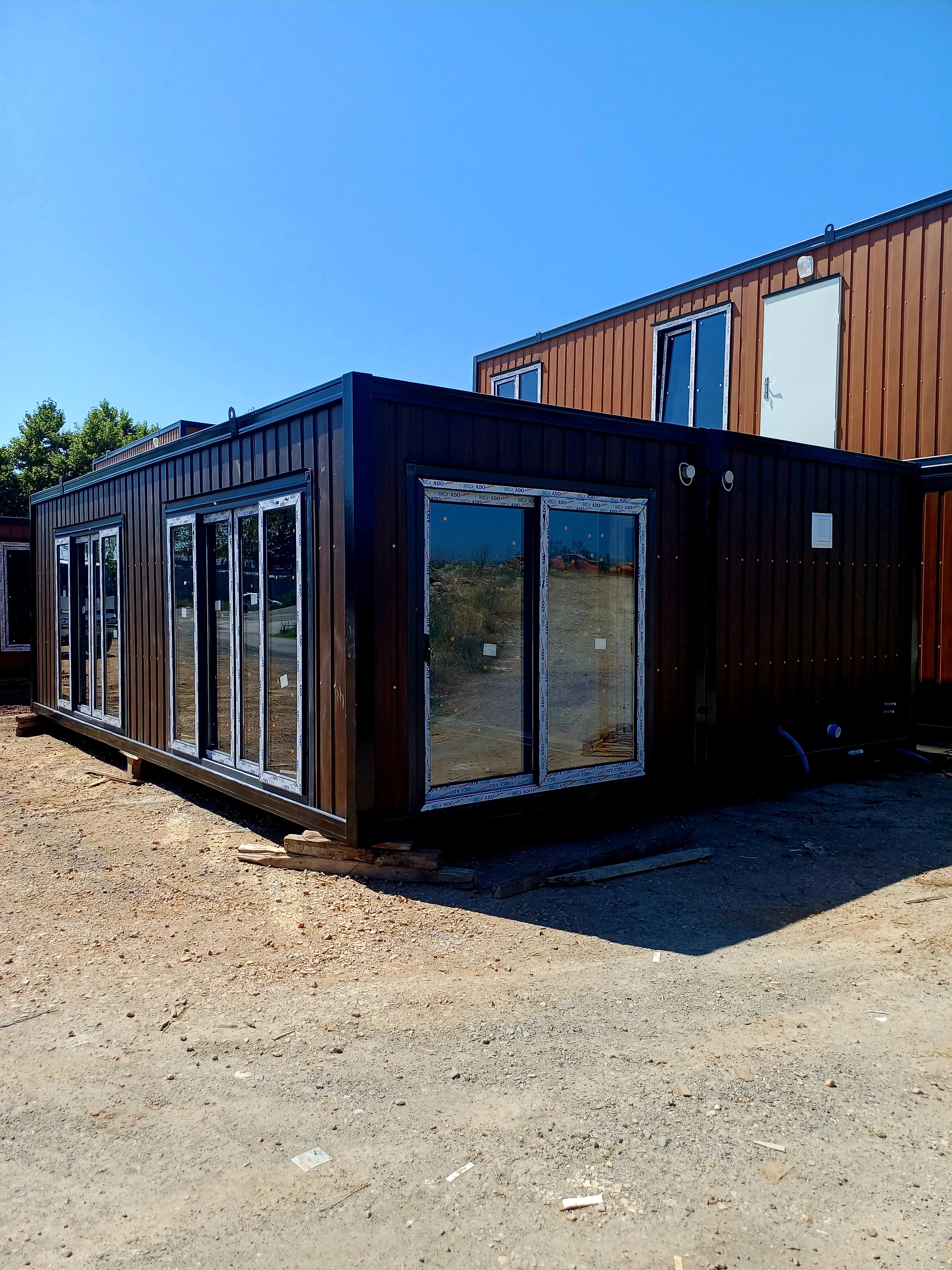 48  M² ÖZEL YAPIM  BİRLEŞİM/ DIŞI ANTRASİT SAC-İÇİ GUARDEX KONTEYNER